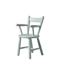 Børnemøbler-Børge Mogensen P9 - Børnestol - Bøg - Blue Grey