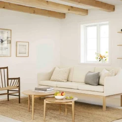 Puder-FDB Møbler R37 Hvide Sande - Pude - Beige