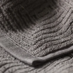 Håndklæder-Gitte Lægård R33 Kirkeby - Strandhåndklæde - Granite Gray