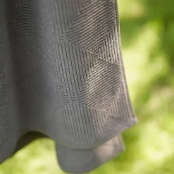 Håndklæder-Gitte Lægård R33 Kirkeby - Strandhåndklæde - Granite Gray