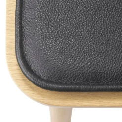 Hynder-FDB Møbler R5 Nøje - Hynde - Læder - Sort - J48