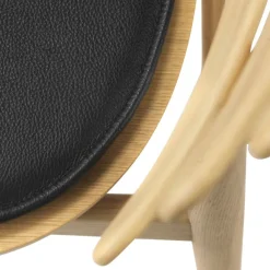 Hynder-FDB Møbler R5 Nøje - Hynde - Læder - Sort - J48