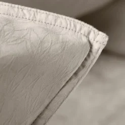 Soveværelse|Sengetøj-Kasper Salto R34 Tulipan - Sengesæt - Beige - 140 x 220