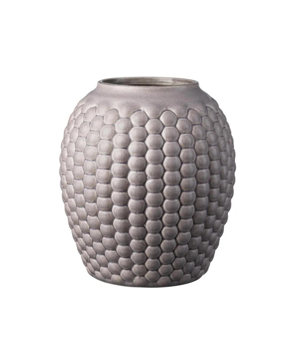 Vaser-FDB Møbler S7 Lupin - Vase - Warm Grey - 19 cm