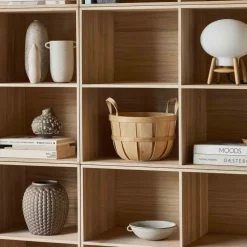 Vaser-FDB Møbler S7 Lupin - Vase - Warm Grey - 19 cm