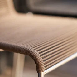 Havemøbelsæt-Salto & Sigsgaard Teglgaard - Lille Havesæt - 90x90/Brun