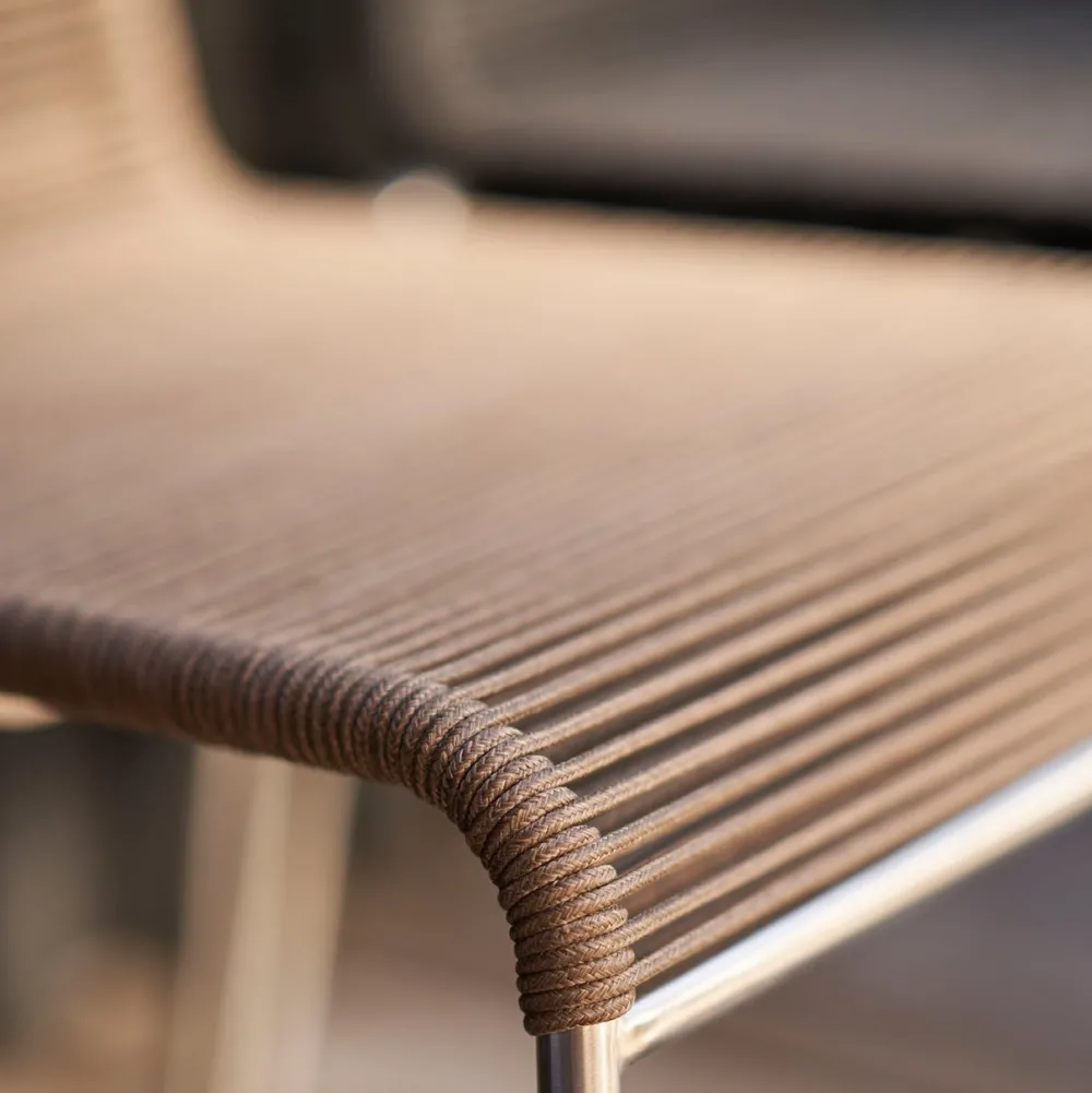 Havemøbelsæt-Salto & Sigsgaard Teglgaard - Lille Havesæt - Ø90/Brun