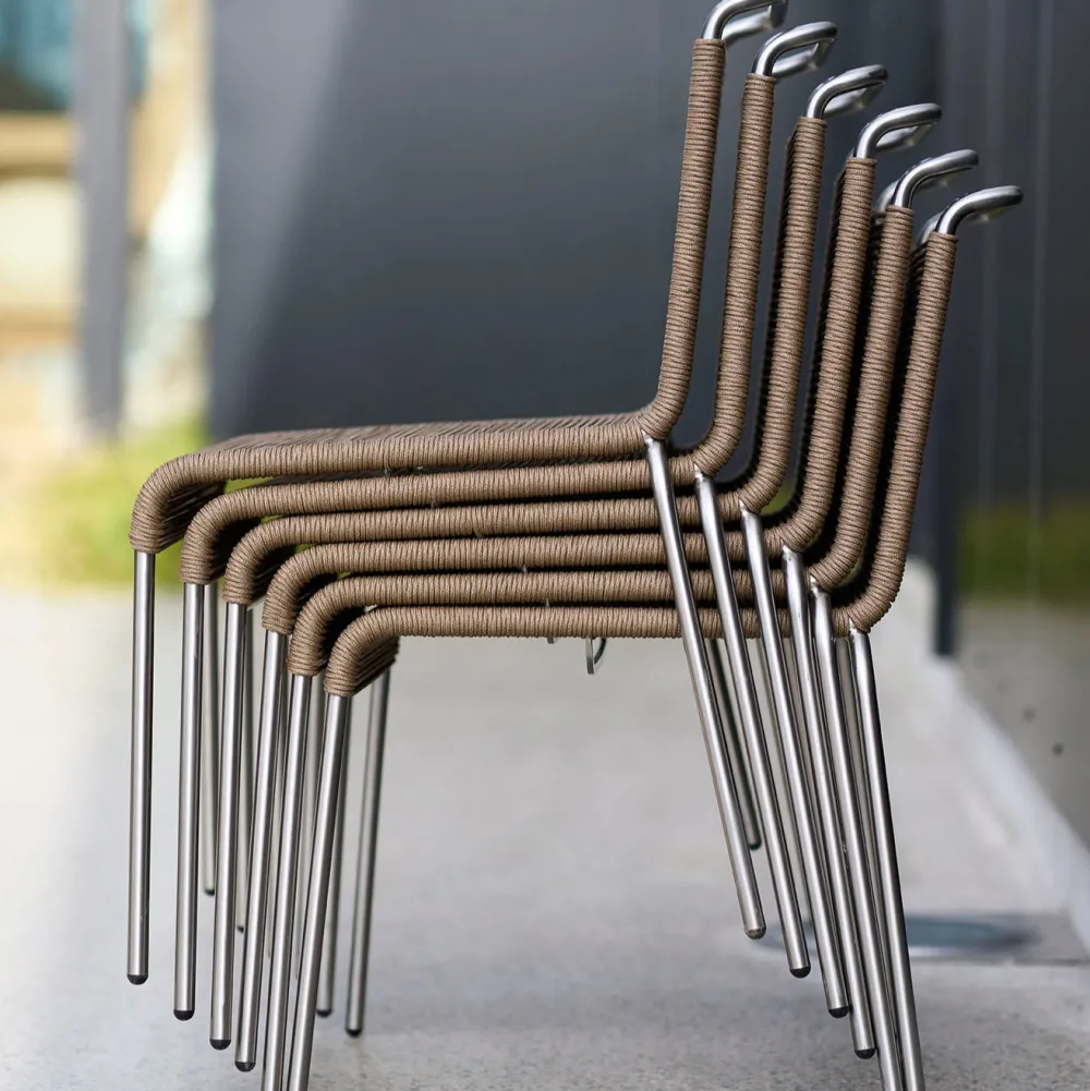 Havemøbelsæt-Salto & Sigsgaard Teglgaard - Lille Havesæt - Ø90/Brun