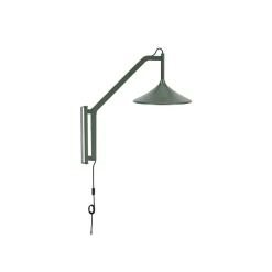 Væglamper-Laura Lange U18 Hasle - Væglampe - Kort - Olive Green