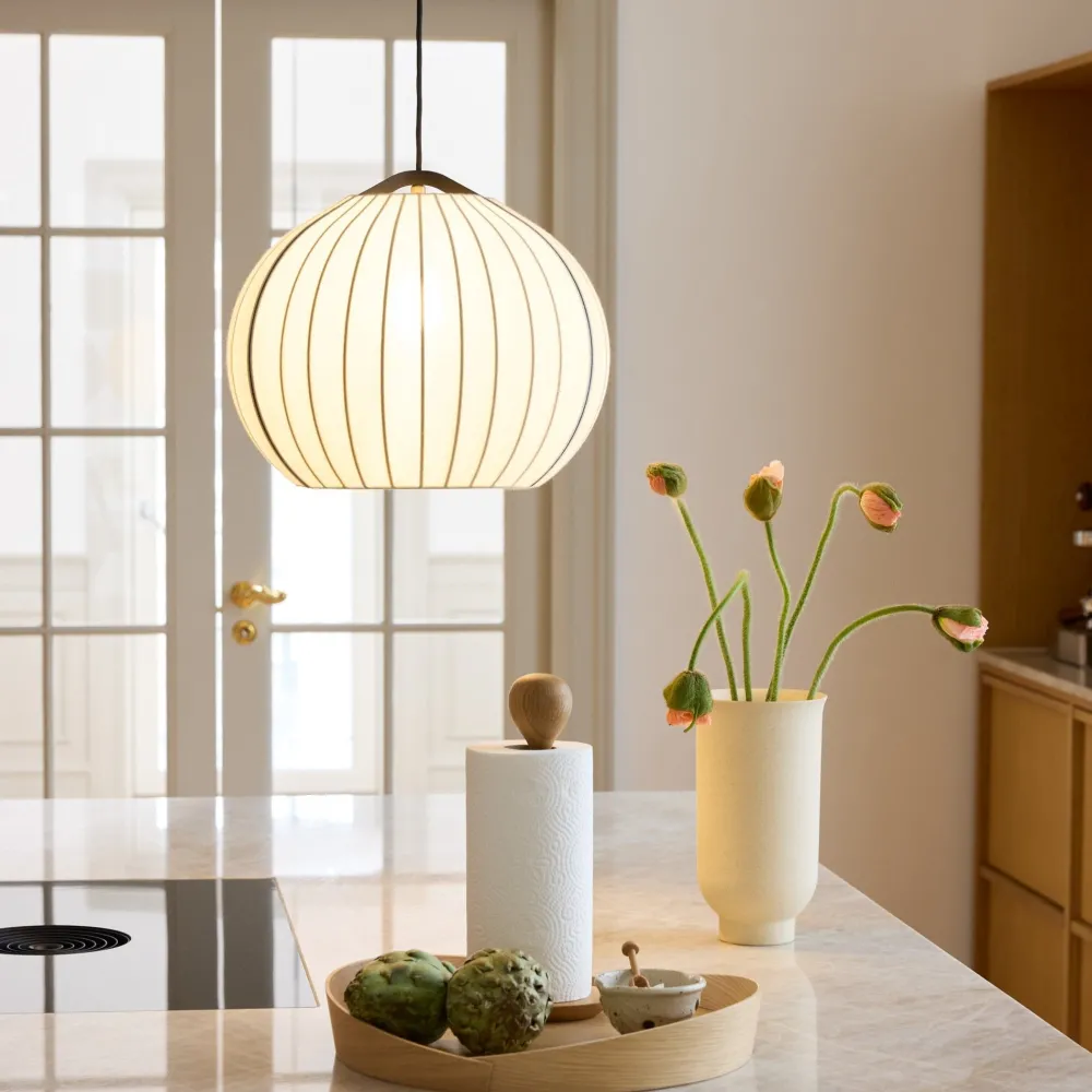 Pendler-Rikke Frost U13 Hasmark - Pendellampe - Sort - Beige